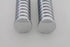 Wyatt Gatling Chrome Light Grooves Footpeg Set - 27-0729