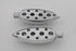 Wyatt Gatling Chrome Teardrop Footpeg Set - 27-0730