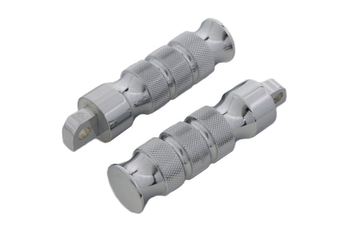 Wyatt Gatling Convex Knurled Footpeg Set - 27-0736