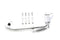 Wyatt Gatling Jiffy Kickstand Assembly Chrome 2 inch Under - 27-0743