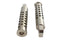 Wyatt Gatling Billet Shooter Style Footpeg Set Nickel Plated - 27-0745