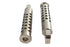 Wyatt Gatling Billet Shooter Style Footpeg Set Nickel Plated - 27-0745