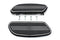 V-Twin Driver Black Footboard Set - 27-0748