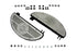 V-Twin Deluxe Half Moon Footboard Set - 27-0751