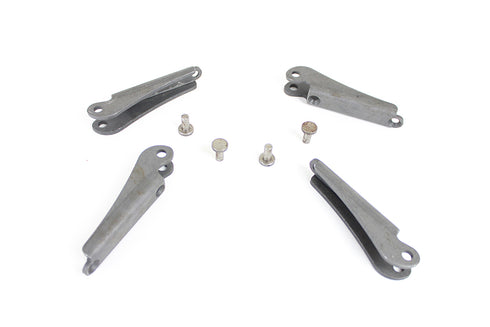 V-Twin Raw Footboard Cleat Set - 27-0756