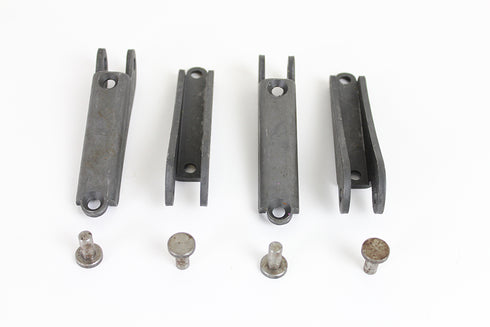 V-Twin Raw Footboard Cleat Set - 27-0756