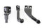 V-Twin Black Driver Replica Footpeg Mount Set - 27-0767
