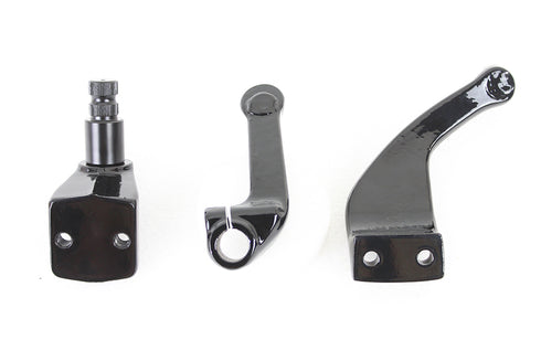 V-Twin Black Driver Replica Footpeg Mount Set - 27-0767