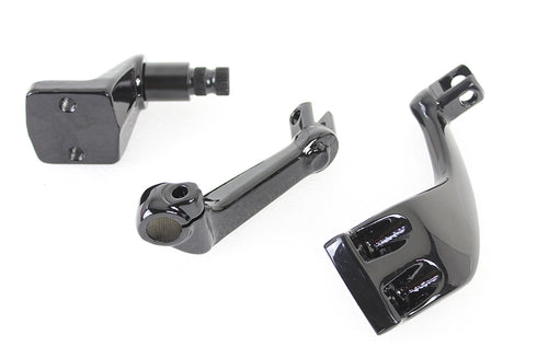 V-Twin Black Driver Replica Footpeg Mount Set - 27-0767