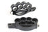 Wyatt Gatling Knuckle Footpeg Set Black - 27-0770