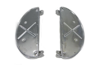V-Twin Half Moon Footboard Set - 27-0781