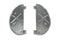 V-Twin Half Moon Footboard Set - 27-0781