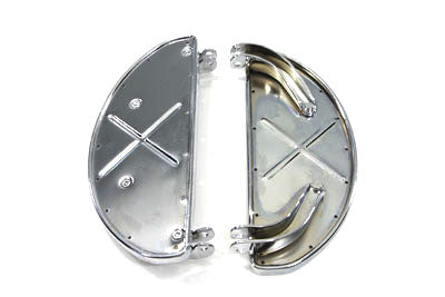 V-Twin Half Moon Footboard Set - 27-0781