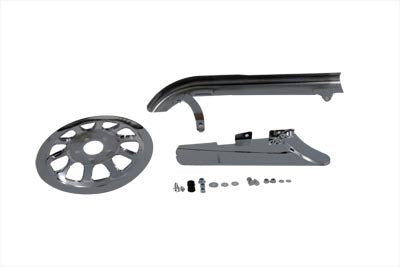 V-Twin Chrome Belt Guard Kit - 27-0790