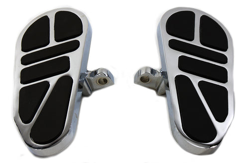 Wyatt Gatling Mini Passenger Footboard Set Chrome - 27-0793