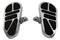 Wyatt Gatling Mini Passenger Footboard Set Chrome - 27-0793