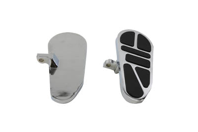 Wyatt Gatling Mini Passenger Footboard Set Chrome - 27-0793