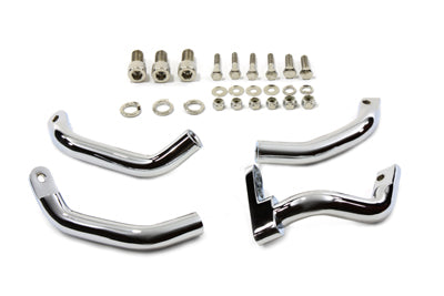 V-Twin Footboard Extension Kit Chrome - 27-0811