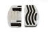 V-Twin Driver Footboard Set with Wave Design - 27-0822
