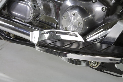 Wyatt Gatling Chrome Footboard Boot Guard Kit - 27-0837