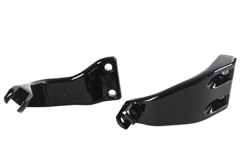 V-Twin Black Driver Footpeg Mount Set - 27-0841