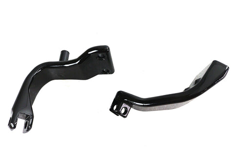 V-Twin Black Driver Footpeg Mount Set - 27-0841