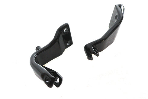 V-Twin Black Driver Footpeg Mount Set - 27-0841