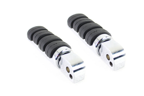 V-Twin Passenger ISO Footpeg Set Chrome - 27-0849