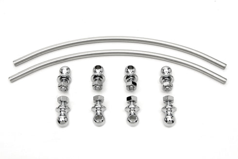 Wyatt Gatling Chrome Driver Footboard Trim - 27-0863