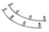 Wyatt Gatling Chrome Driver Footboard Trim - 27-0863