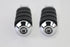 V-Twin Driver ISO Footpeg Set Chrome - 27-0866