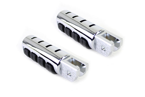 V-Twin Driver ISO Footpeg Set Chrome - 27-0866