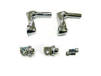 V-Twin Chrome Footpeg Mount Adjustable Offset - 27-0873