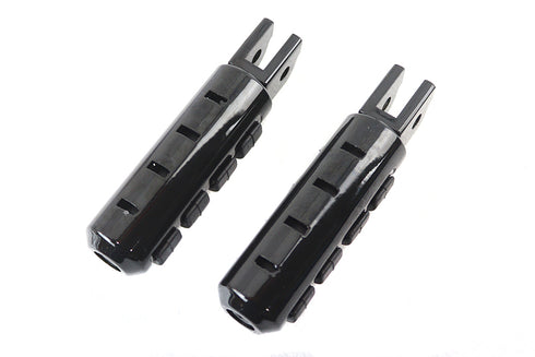 V-Twin Driver ISO Footpeg Set Black - 27-0887