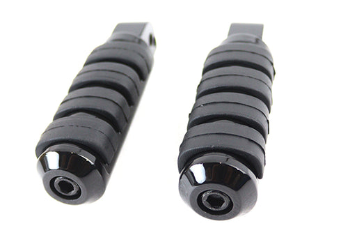 V-Twin Passenger ISO Footpeg Set Black - 27-0888