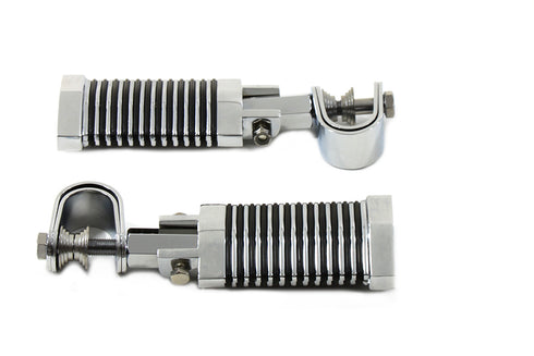 Wyatt Gatling O-Ring Style Footpeg Set Flat Diamond Shape - 27-0897