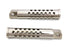 Wyatt Gatling Billet Shooter Style Footpeg Set Nickel Plated - 27-0899