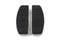 V-Twin Driver Chrome 'D' Shape Footboard Set - 27-0906