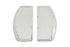 V-Twin Footboard Mat Set Chrome - 27-0911