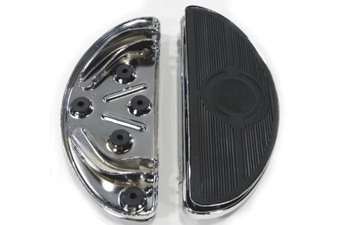 V-Twin Driver Footboard Set Chrome - 27-0914