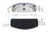 V-Twin Driver 'D' Shape Footboard Set Chrome - 27-0918