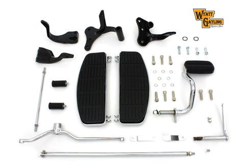Wyatt Gatling Wyatt Gatling Driver Footboard Kit with Black Brackets - 27-0920