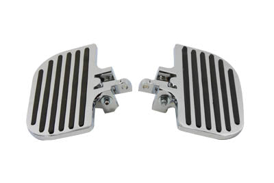 V-Twin Passenger Mini Footboard Set with Rail Design - 27-0929