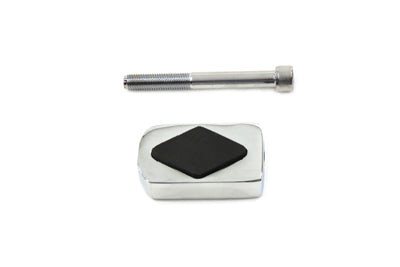 Wyatt Gatling Chrome Billet Shifter Footpeg Diamond Style - 27-0939