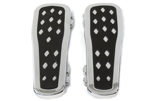 Wyatt Gatling Driver Footboard Set with Diamond Design - 27-0963