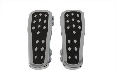 Wyatt Gatling Driver Footboard Set with Diamond Design - 27-0963