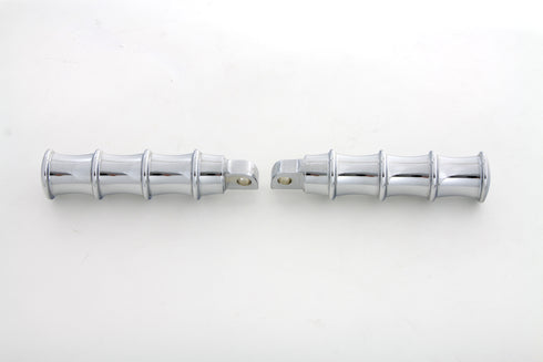 Wyatt Gatling Chrome Tribal Style Footpeg Set - 27-0971