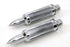Wyatt Gatling Chrome Bullet Style AK-47 Footpeg Set - 27-0973