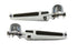 Wyatt Gatling Chrome Chopper Style Footpeg Set - 27-0979