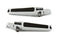 Wyatt Gatling Chrome Chopper Style Footpeg Set - 27-0981
